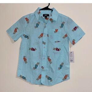 Urban bears boys dress shirt